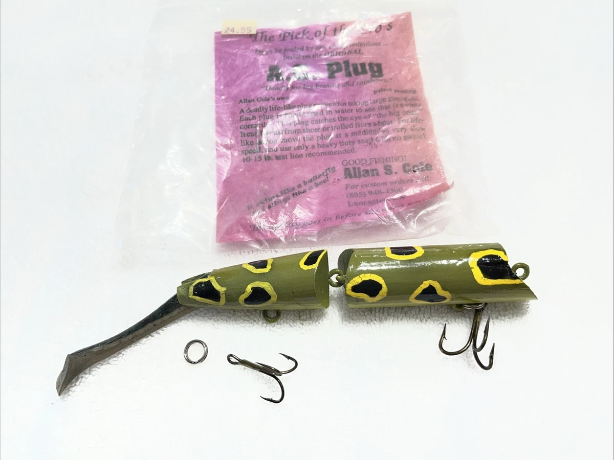 Ac Plug Lure In Vintage Fishing Lures for sale | eBay
