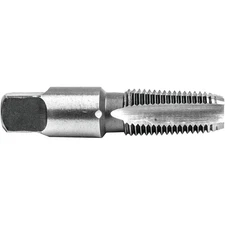 Century Drill & Tool 95202 Carbon Steel Pipe Thread Tap, 1/4-18 NPT,