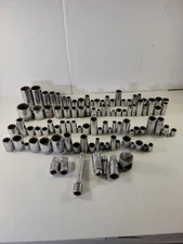 Massive Lot Of SK Tools Sockets Ratchet Adapters 1940s & Up Lifetime Collection