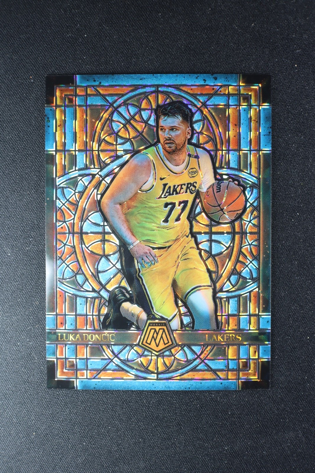 Luka Doncic 2024 Mosaic #13 Stained Glass /(SSP) Price Guide