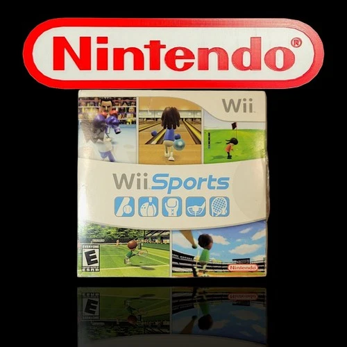 Nintendo Wii Sports Video Game w/ Cardboard Sleeve