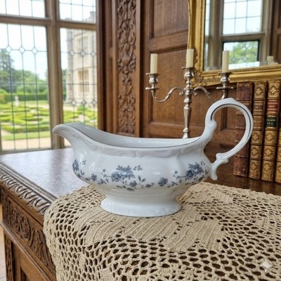 Johann Haviland Traditions Fine China Gravy Dish In The Blue Garland Pattern