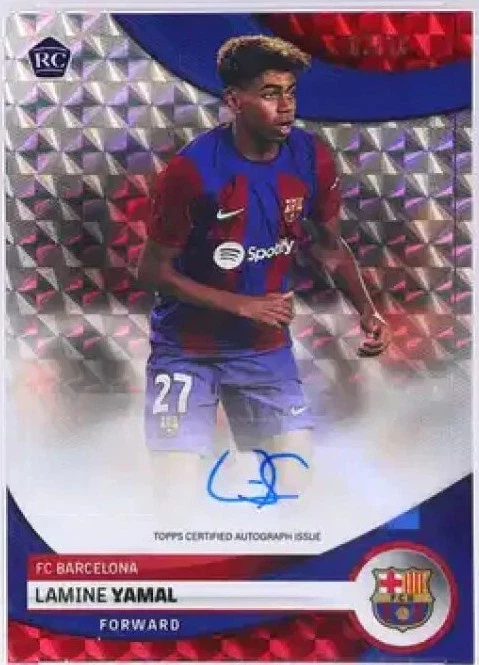 2024-25 Topps FC Barcelona Team Set - Lamine Yamal #34 for sale | eBay