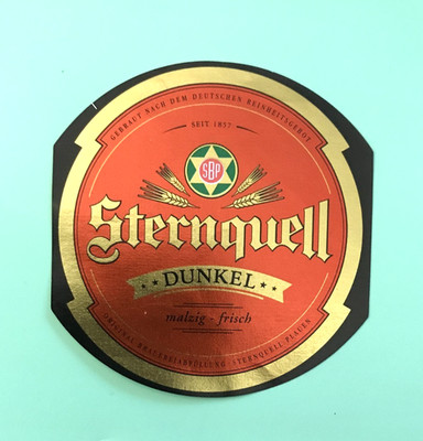Bieretikett - Beerlabel , Brauerei STERNQUELL  , Plauen  / Sachsen #1741#