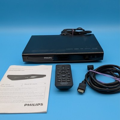 Philips DVD Player DVP2880/F7 w/ Remote, Manual, HDMI Cable. Tested & Working