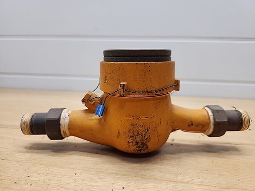 Large Brass Water Meter Used Working When Removed - Picture 2 of 5