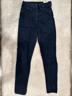 H&M Denim Women's Jeggings High Rise Blue Cotton Blend Size 28/32