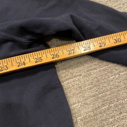 LL Bean Sudadera Mujer 2X Azul A Presión Bolsillo Con Capucha Cordón Chaqueta Informal * - Imagen 6 de 10