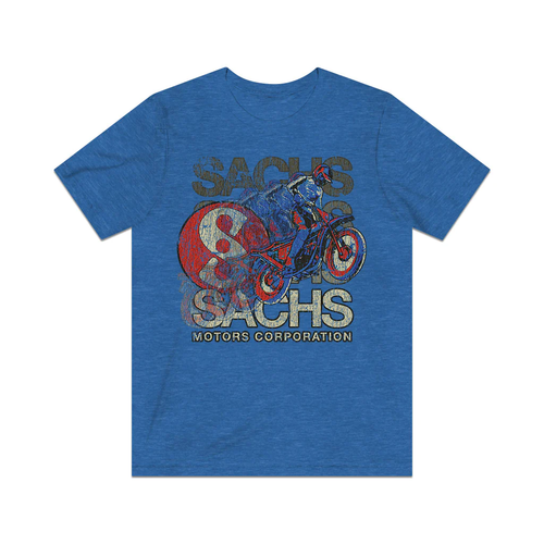 T-shirt uomo vintage Sachs Motors Corporation 1968 - Foto 22 di 42