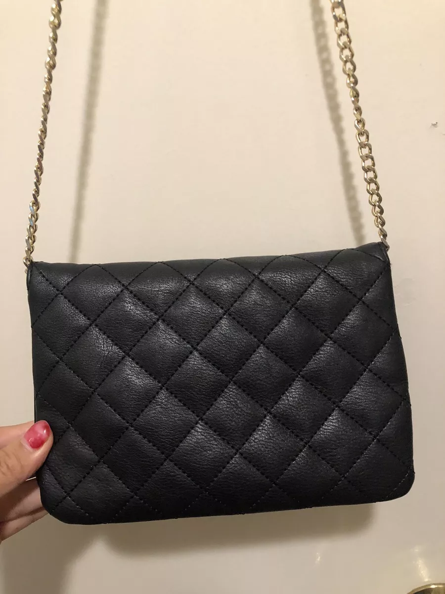 Forever 21 Quilted Faux Leather Chain Bag