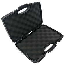 Handgun Hard Carrying Cases Lockable Storage for Home or Travel, Heavy-Duty