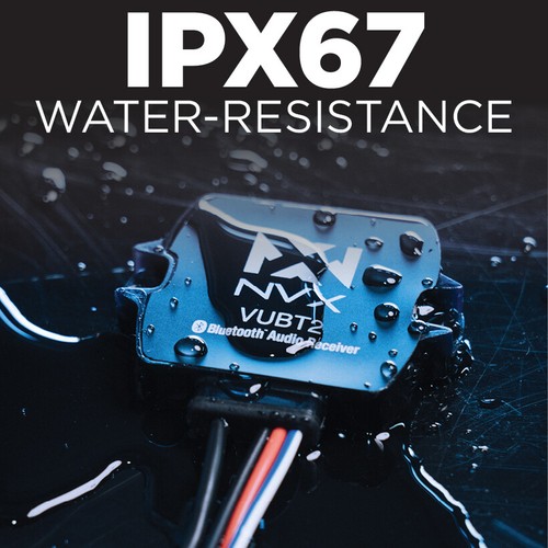 NVX VUBT2 Auto/Auto/Motorrad/Boot Wasserdichter Bluetooth Empfänger - Bild 3 von 9