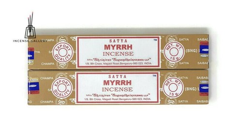 Satya Sai Baba Nag Champa - Palitos de incienso de mirra - Imagen 3 de 10