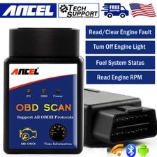 Automotive OBD2 Scanner Code Reader Check Engine Fault Car Diagnostic Tool 