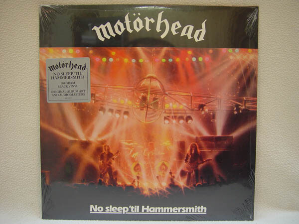 MOTORHEAD - No Sleep 'til Hammersmith LP (180g Reissue from 2015