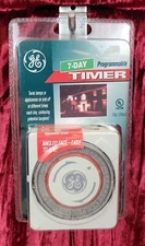 GE 7-DAY PROGRAMMABLE TIMER GE5112-71M  861 NEW SEALED TIME PLUG