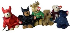 vintage ty the attic treasures bears Lot