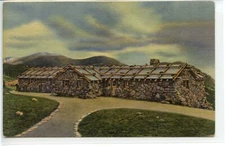 Trail Ridge Museum & Post Office, Fall River Pass, Colorado Postcard