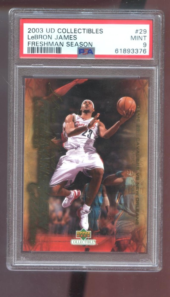 その他 UD Lebron James rookie year card Goldin Auctions sells LeBron James rookie card for $1.7M in