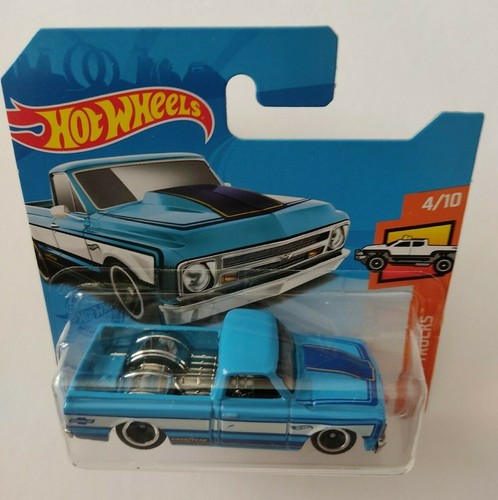 ´67 Chevy C10. Pickup Truck. Blue. Hot Wheels 2021 Hot Trucks 4/10 Mattel New - Imagen 6 de 9