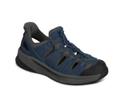 ORTHOFEET HANDS-FREE SATURN HERREN Slipper Halbschuh Sandale blau 11052