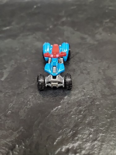 HOT WHEELS - Blue Sand Stinger Die-Cast ATV Quad Mattel 2002-Made in Malaysia - Picture 2 of 6