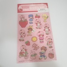 Strawberry Shortcake Scratch And Sniff Stickers 2 Sheets New Wildbrain