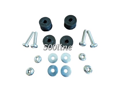 Kit Profilo Cromato Per Gocciolatoio Fiat 500 D'Epoca Alta - Foto 11