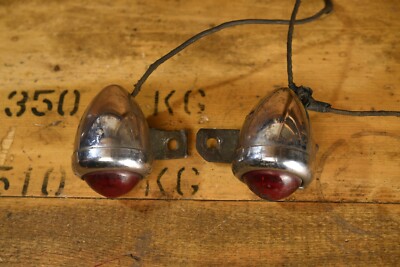 Harley Knucklehead Panhead Bullet Light DH-49 Guide Glass