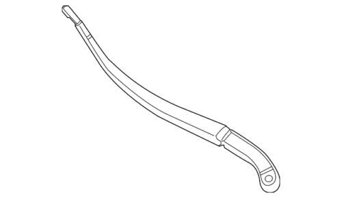 Limpiaparabrisas lado del pasajero para Honda (N/P 76610-TK8-A01)