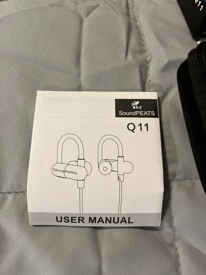 SoundPEATS Q11 Auriculares Inalámbricos ROJO Negro Estuche con Soporte con Cremallera Foto 3 de 4