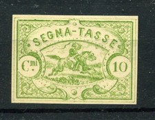 1864 Saggi Saggio originale Regno Hummel segnatasse Pony Express 0h