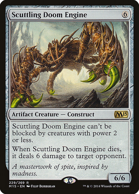 SCUTTLING DOOM ENGINE mtg NM-M M15 Magic Core 2015 Rare