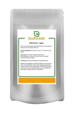 2 kg | EAA Pulver | Aminosäuren | Buxtrade | Amino | Pulver | Vegan