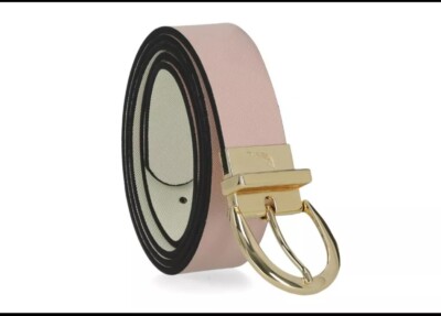NAUTICA Women Pink Belt Small, 1.5” Wide Reversible To White  display picture 1