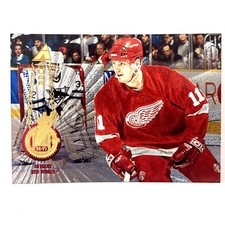 Shawn Burr 1994-95 Pinnacle Rink Collection Parallel #318 Detroit Red Wings