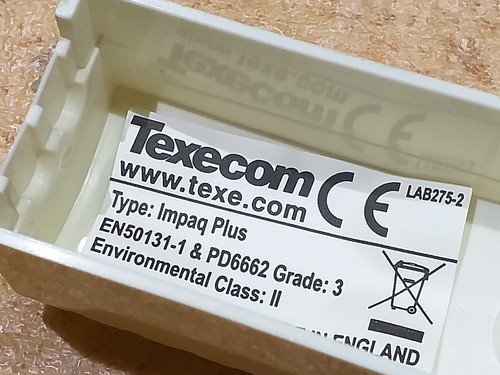 ANTIFURTO SENSORE TEXECOM IMPAQ PLUS - NUOVO - Foto 4 di 4
