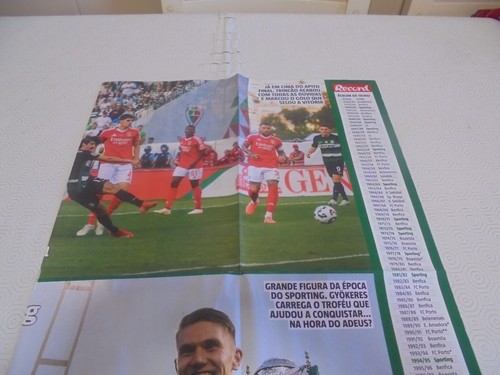 SPORTING CP Campione Coppa Portoghese 2025 Doppio Poster GIGANTE (80X60) Record - Foto 7 di 8