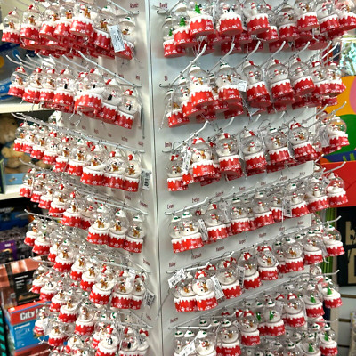Ganz Personalized Snow Globe Christmas Ornament Names Special People - You Pick!
