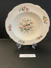 Vintage Homer Laughlin 1940’s Springtime Marigold Soup Salad Bowl~L45N