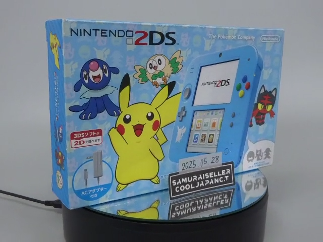 Nintendo 2DS Pokemon Sun Moon - Light Blue for sale online
