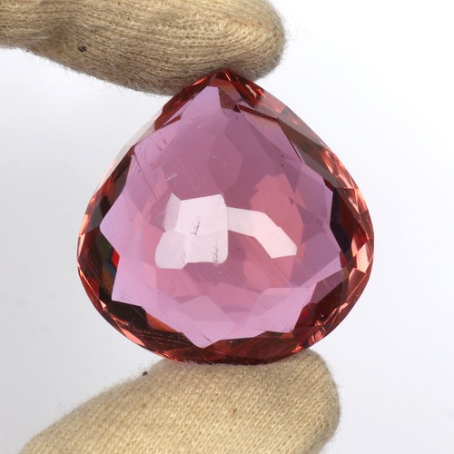 Lab Made Color-Changing Alexandrite for Rings 37.00 Ct Loose Pear Shape Unique - Picture 5 of 7