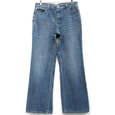 Levi's 512 - Perfectly Slimming - Boot Cut Flap Pockets - Light - Sz 14 M (tag)