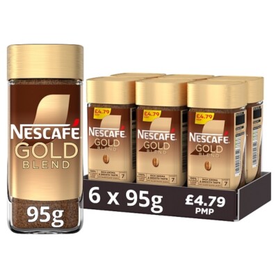 6x Nescafe Gold Blend Instant Coffee 95g | eBay UK