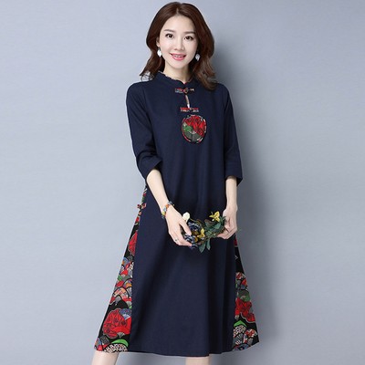 cotton cheongsam