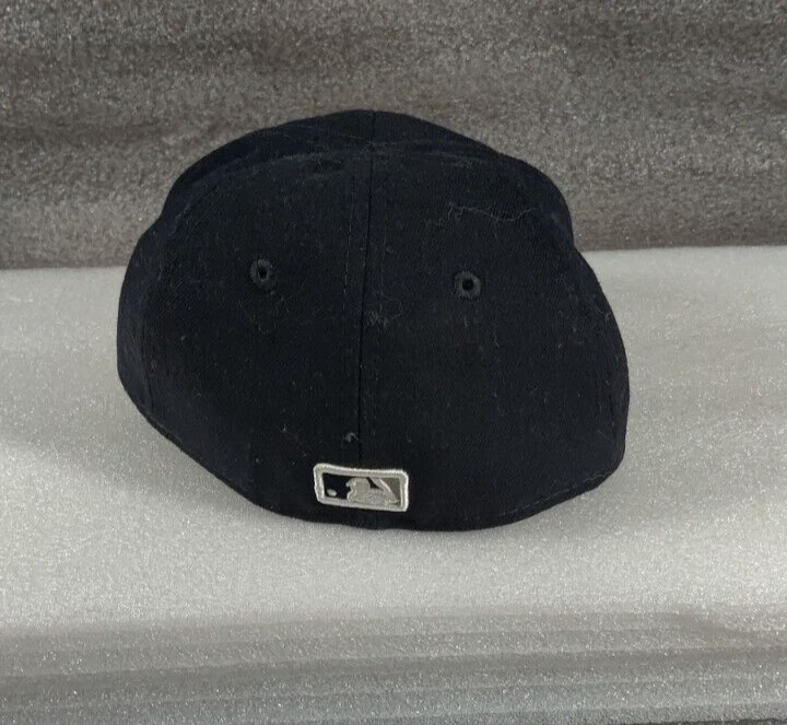 Gorra de béisbol New York Yankees New Era 59Fifty azul marino ajustada talla 6 INFANTE Foto 4 de 4