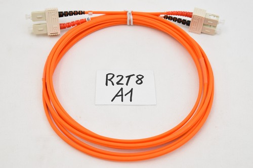 Diverse Glasfaser LWL Fiber Optic Patchkabel SC/LC/ST/Duplex/MTRJ Ex. Bundeswehr - Bild 243 von 318