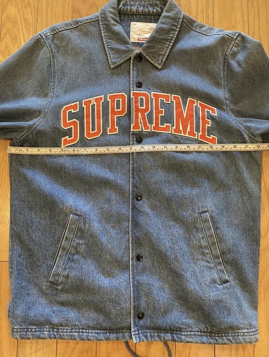Sサイズ】Supreme 13AW Denim Coaches jacket