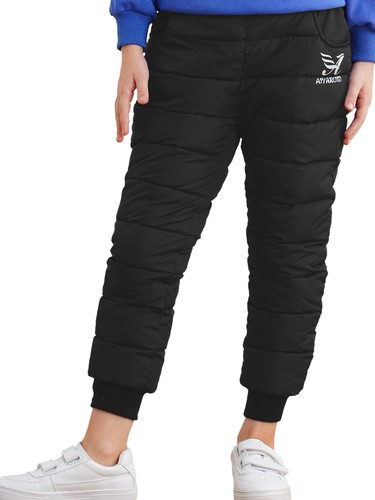 Kids Boys Girls Snow Wear Performance Pants Party Trousers Casual Unisex Warm - Picture 38 of 56