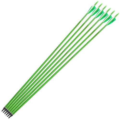 30" Carbon Arrows SP500 Compound Rubber Vanes Archery Shooting Target BowHunting - Picture 20 of 21